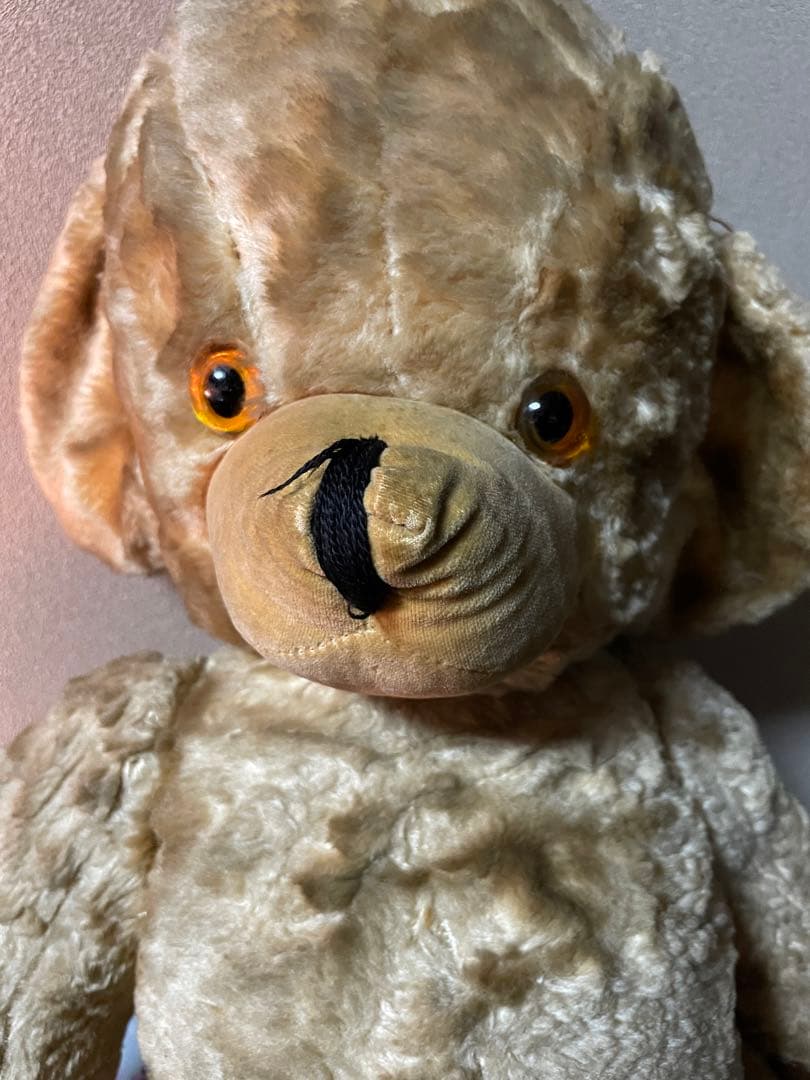 大きなビンテージ チーキー REG チーキーベア テディベア ビンテージ