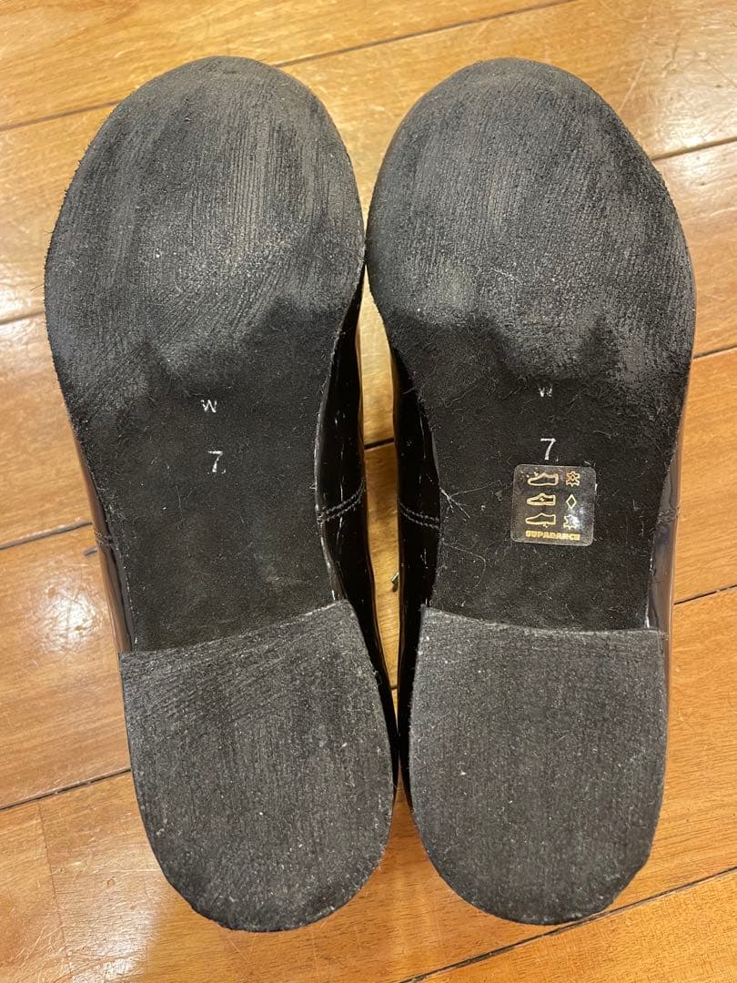 【お値引き中】中古　SupaDance社　社交ダンス用男性用エナメルシューズ