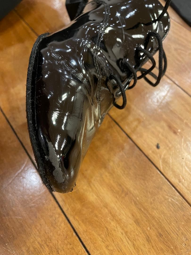 【お値引き中】中古　SupaDance社　社交ダンス用男性用エナメルシューズ