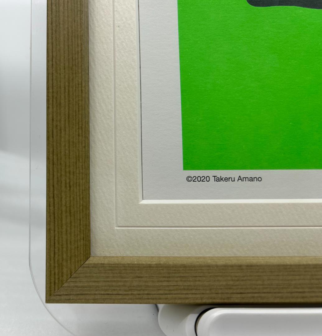 天野タケル 『Venus』複製原画サイン入り NEON GREEN +イラスト集