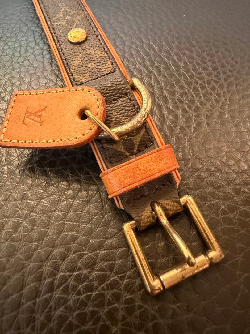 ルイヴィトン 大型犬用首輪