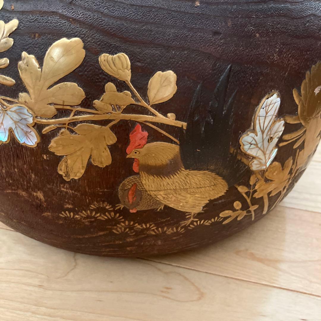 火鉢　アンティーク　茶道