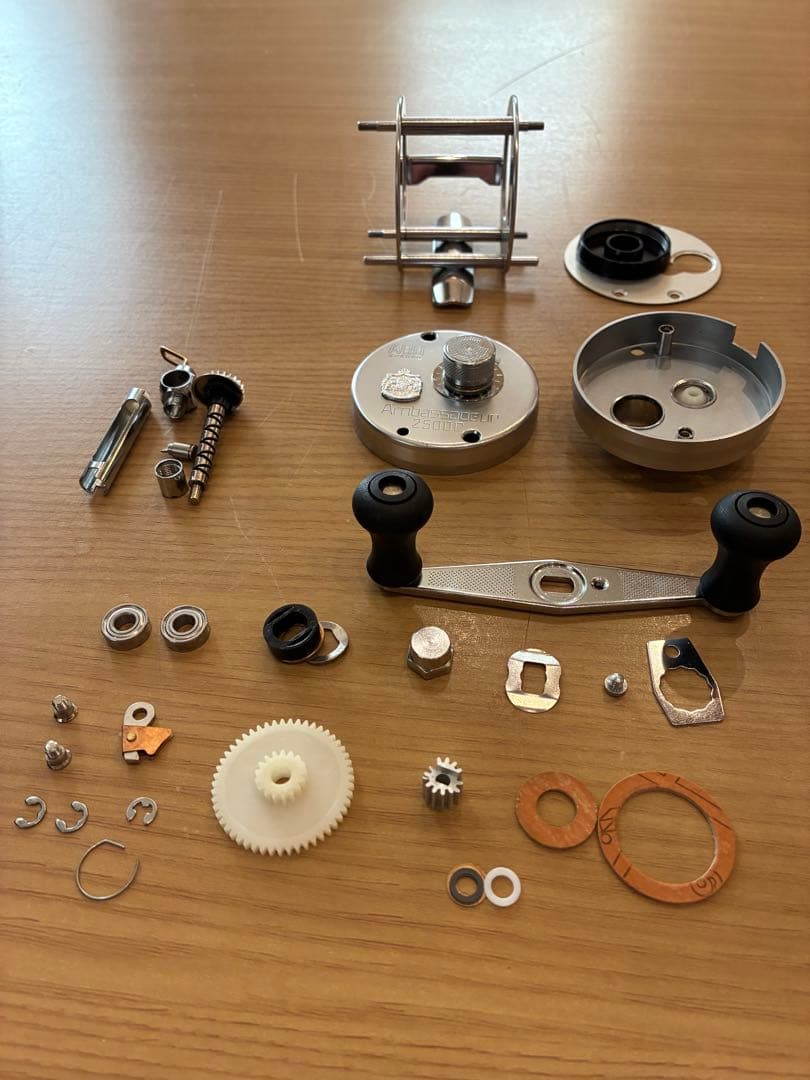 Abu アブアンバサダー2500cアベイル部分カスタム渓流