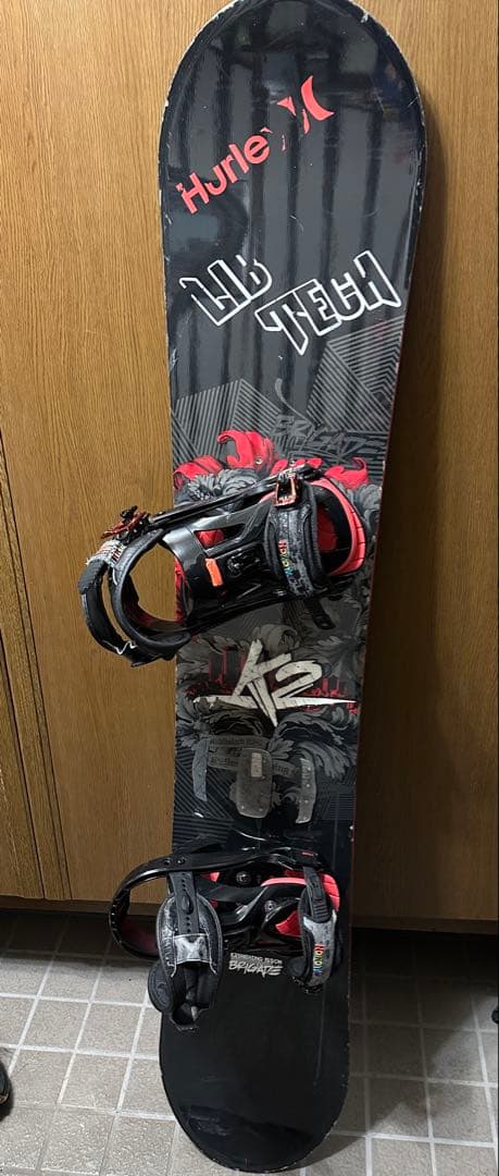 Hurley Lib Tech スノーボード 155cm バインディング付き