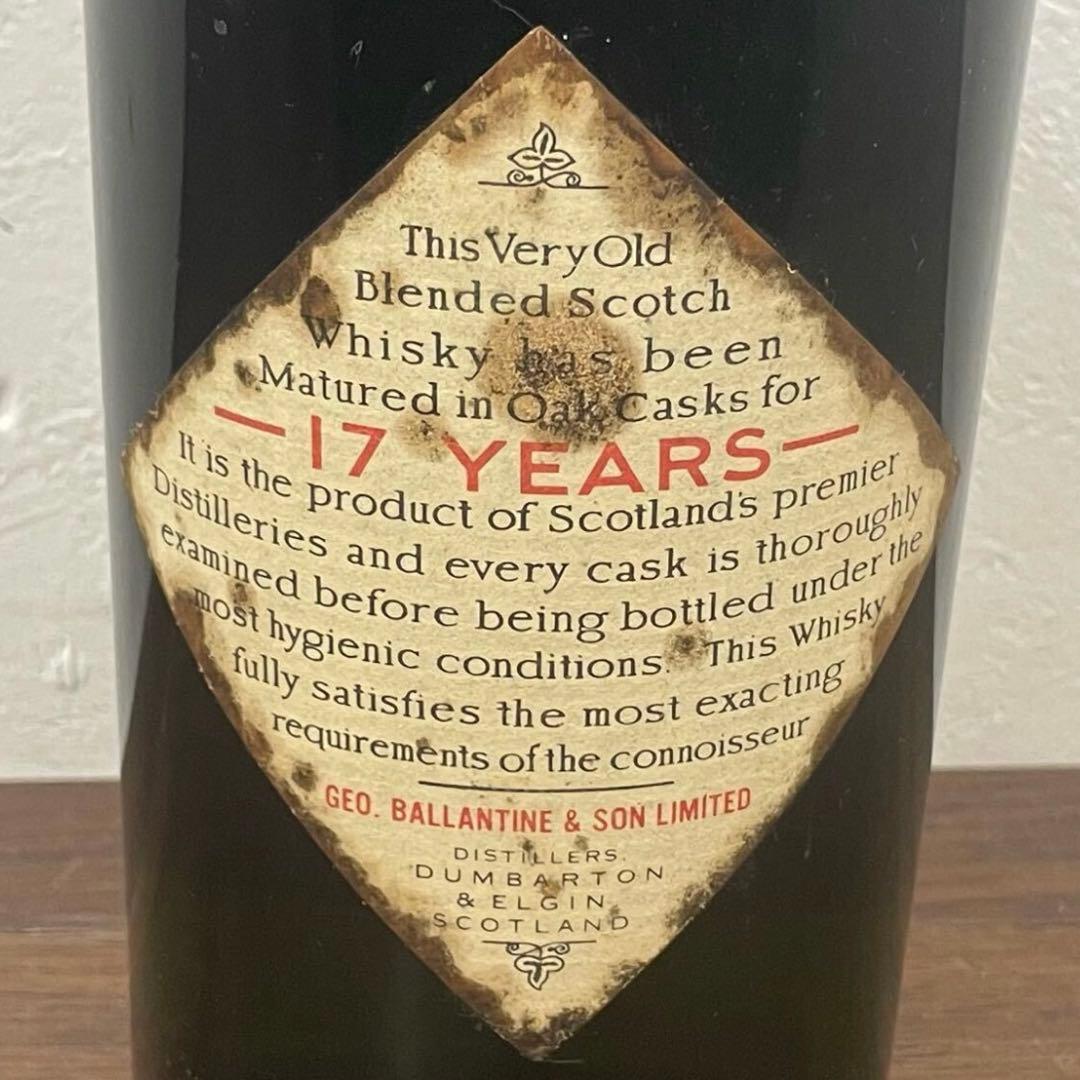 EDK6b 未開栓 バランタイン 17年 ベリーオールド スコッチウイスキー
