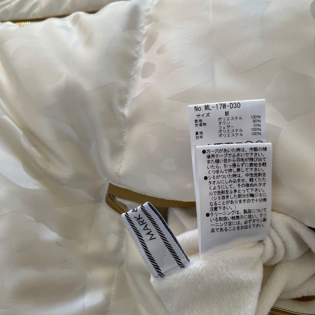 MARK&LONAマーク&ロナ リバーシブルダウンベスト レア 希少 ーゴルフ