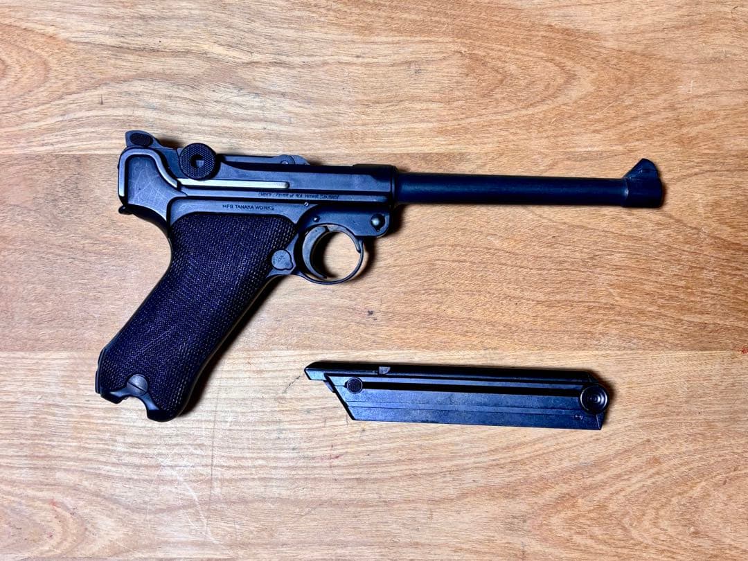 [最終値下げ]タナカワークス ルガーP08 6インチ ガスガン