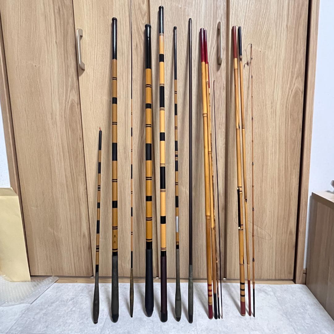 ヘラブナ　釣竿　9本まとめ売り