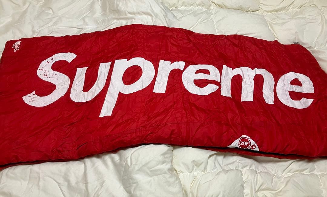 シュプリーム　ノースフェイスコラボ　名作　寝袋　dolomite
