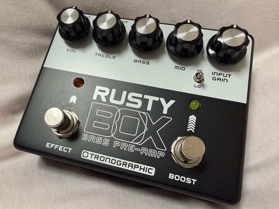 Tronographic Rusty Box ベースプリアンプ