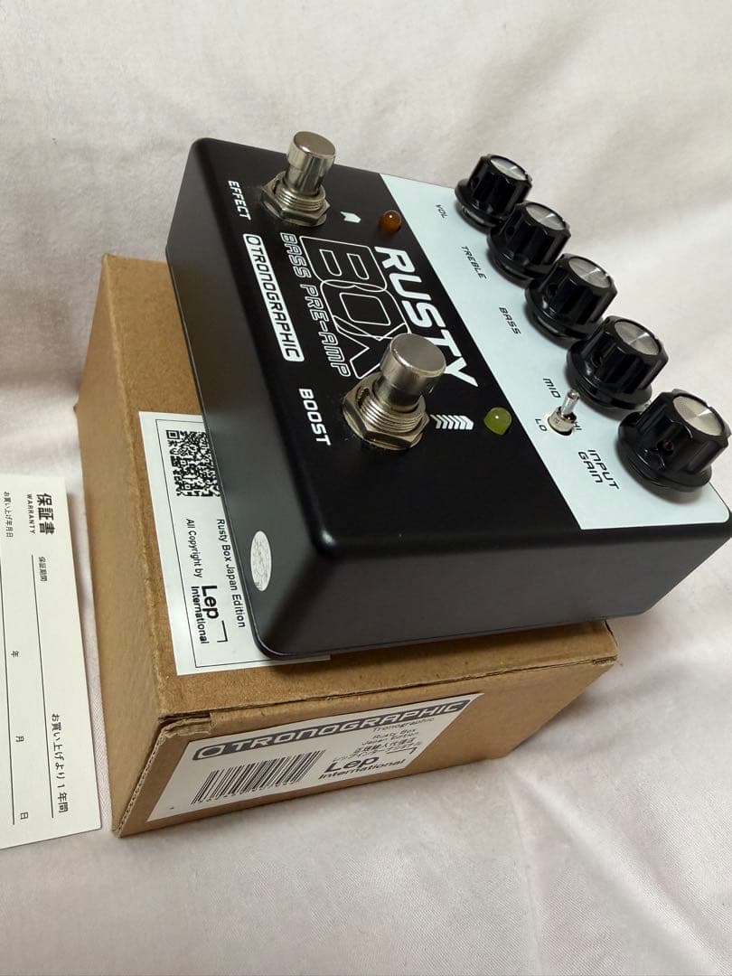 Tronographic Rusty Box ベースプリアンプ