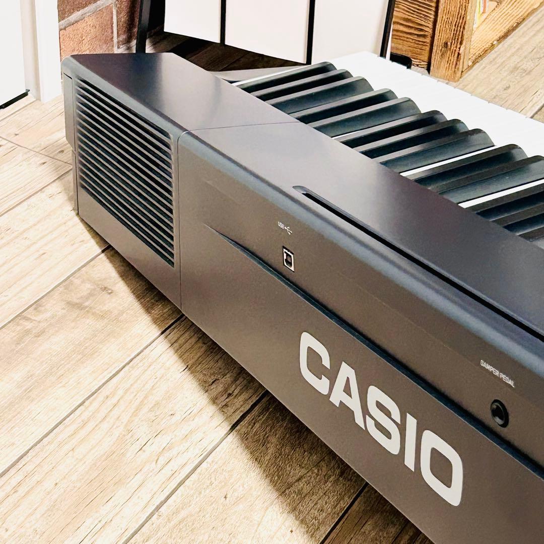 CASIO 88鍵盤 電子ピアノ Privia PX-160BK（良品）