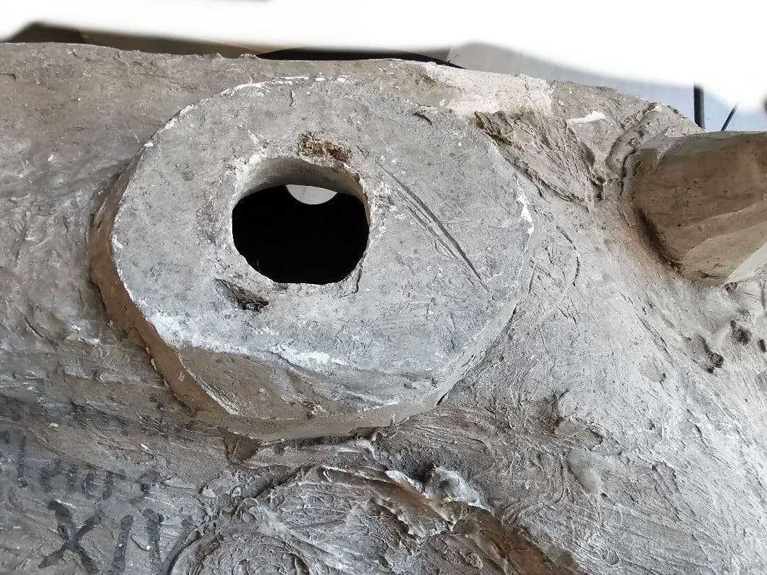 フランスの石膏型の蓋部分 アンティーク ヴィンテージ オブジェ シャビー