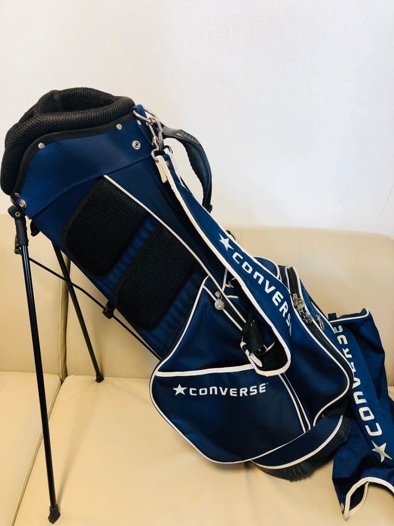 【送料込み】廃盤希少品　コンバース　スタンド式キャディバッグ　ゴルフバッグ