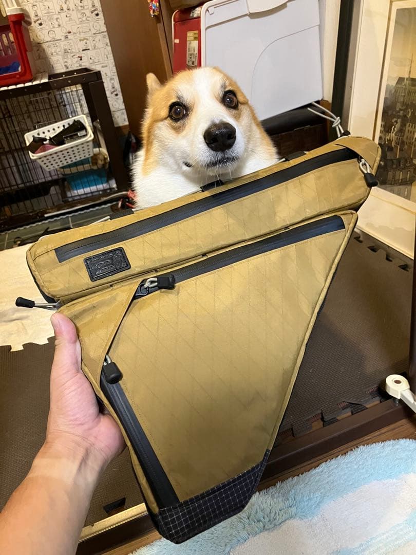 ハンドメイド　上下分割式フレームバッグX-PAC フレーム49