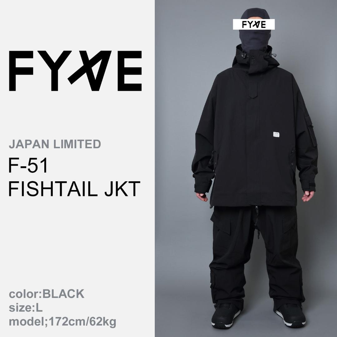 FYVE 日本限定 スノーボードウェア ジャケット ブラック Lサイズ f200
