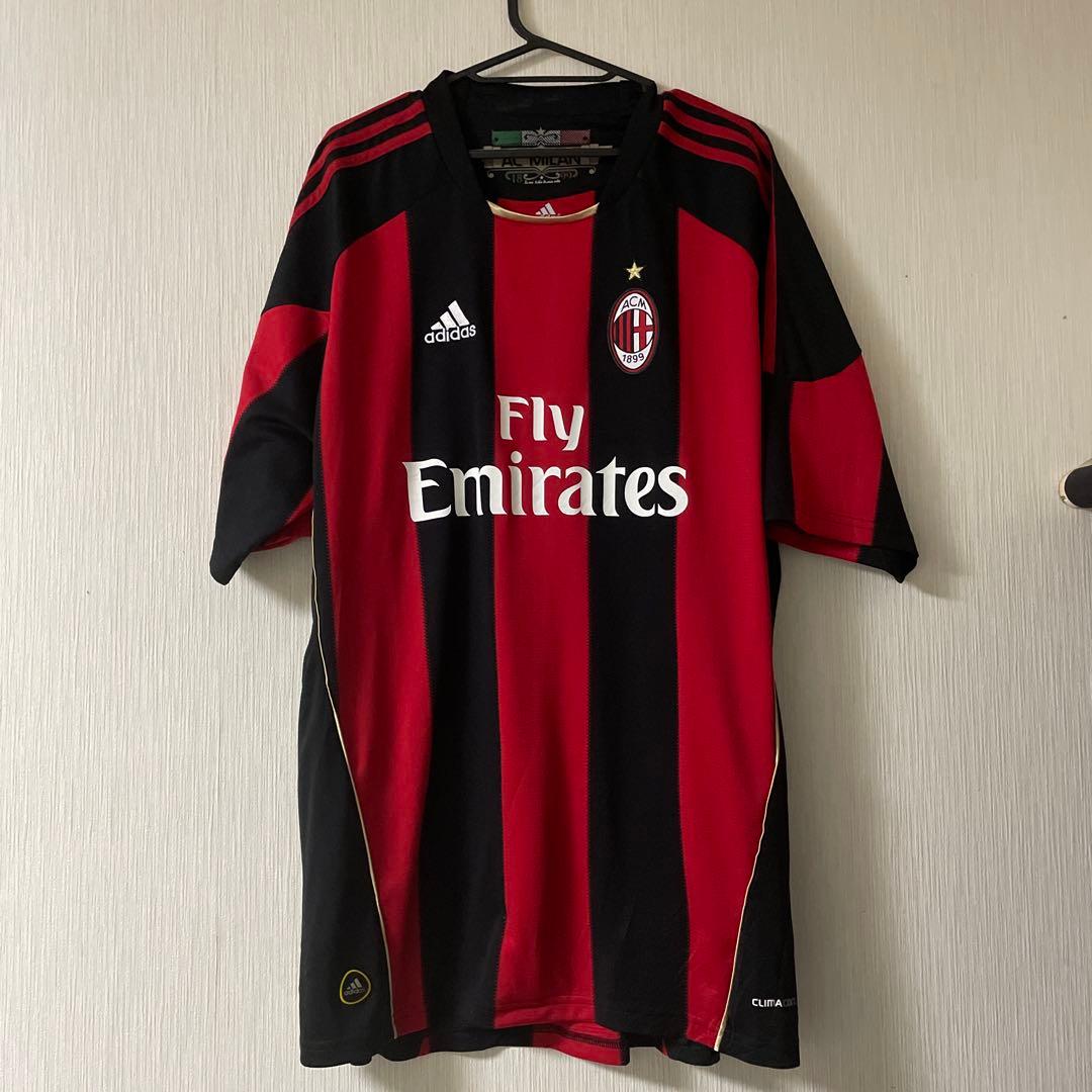 ロナウジーニョ ユニフォーム ACミラン10/11 XL