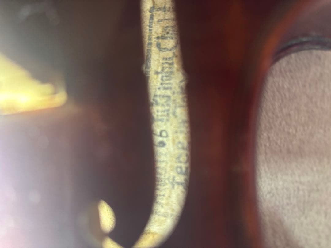 ジブリ　耳をすませば　茶位幸信バイオリン　1966 3/4