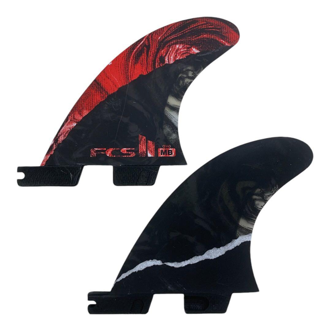 FCS2 マットバイオロス クワットリア フィン Lサイズ