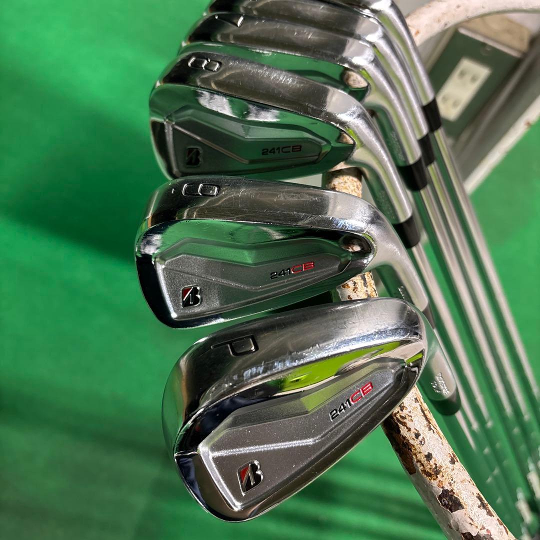 ブリヂストン　241CBアイアンセット　4-P 7本セット　DG120 X100