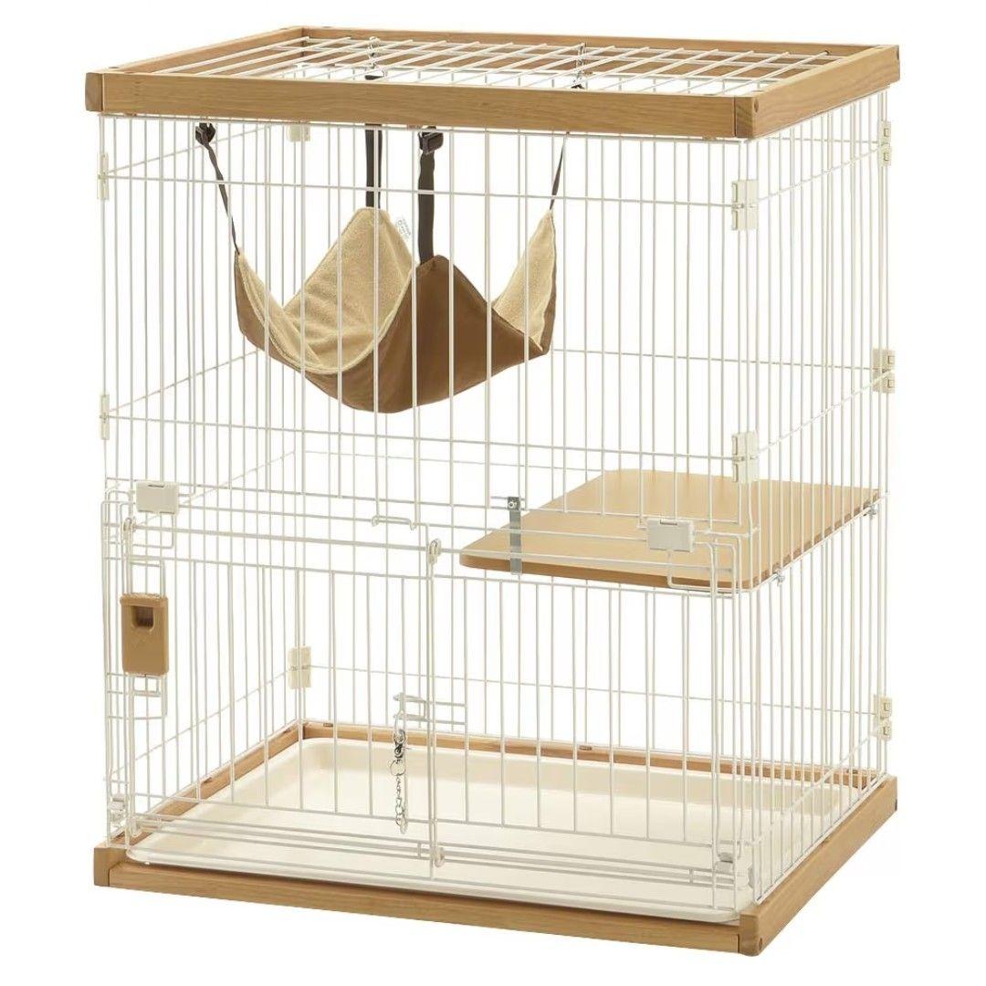 【新品未使用】リッチェル キャット サークル 木製 8kgまで 掃除簡単