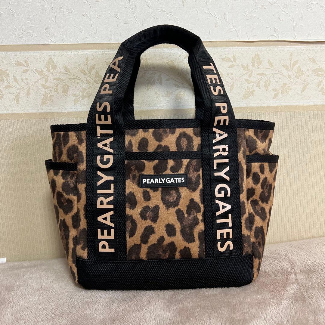 パーリーゲイツ　カートバック　豹柄