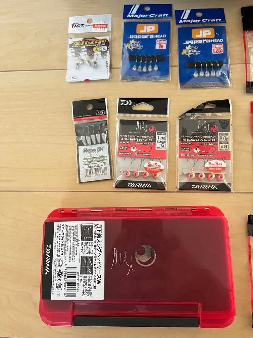 アジングセット　月下美人ケース付き