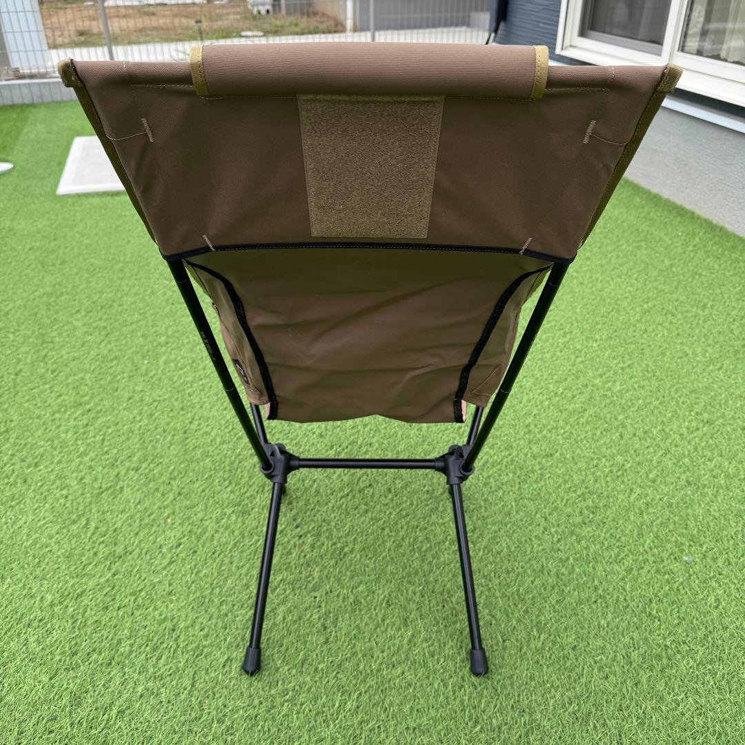 美品　ヘリノックス TAC. サンセットチェア コヨーテタン