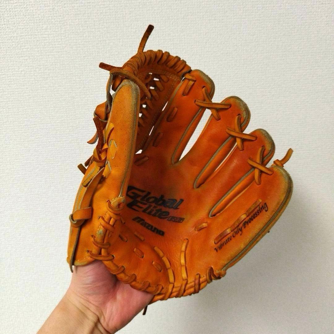 031 ミズノ グローバルエリート 井端和弘モデル 軟式 少年 内野手用グローブ
