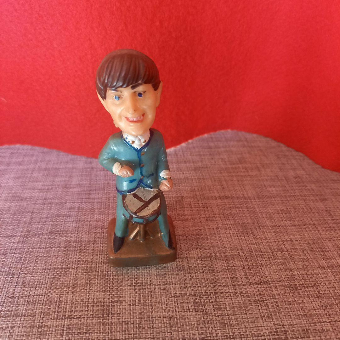 ビートルズ フィギュア 4体セット　古い当時物　　首ふり人形