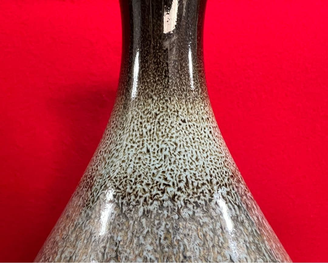 中国美術 古玩 中國磁州窑製花瓶 花器 花入