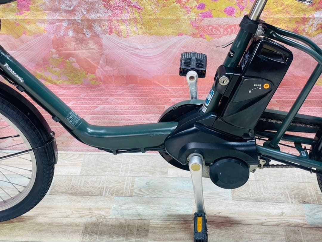 ZK3366 [大容量13.2Ah]電動自転車 パナソニック 子供乗せ20インチ