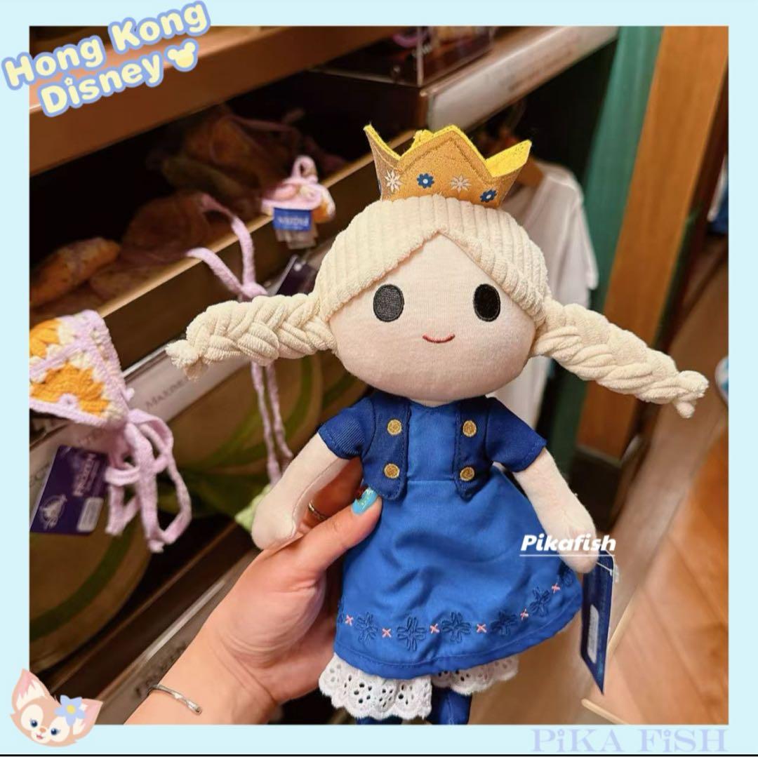 リクエストぬいぐるみ3点　アナ　エルサ