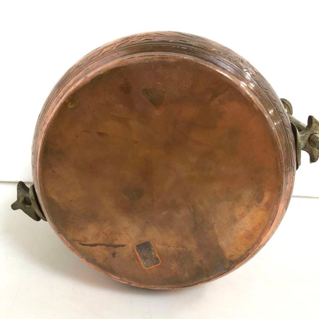 【現状品】真鍮製お弁当箱2段　アンティーク　インテリア　ビンテージ