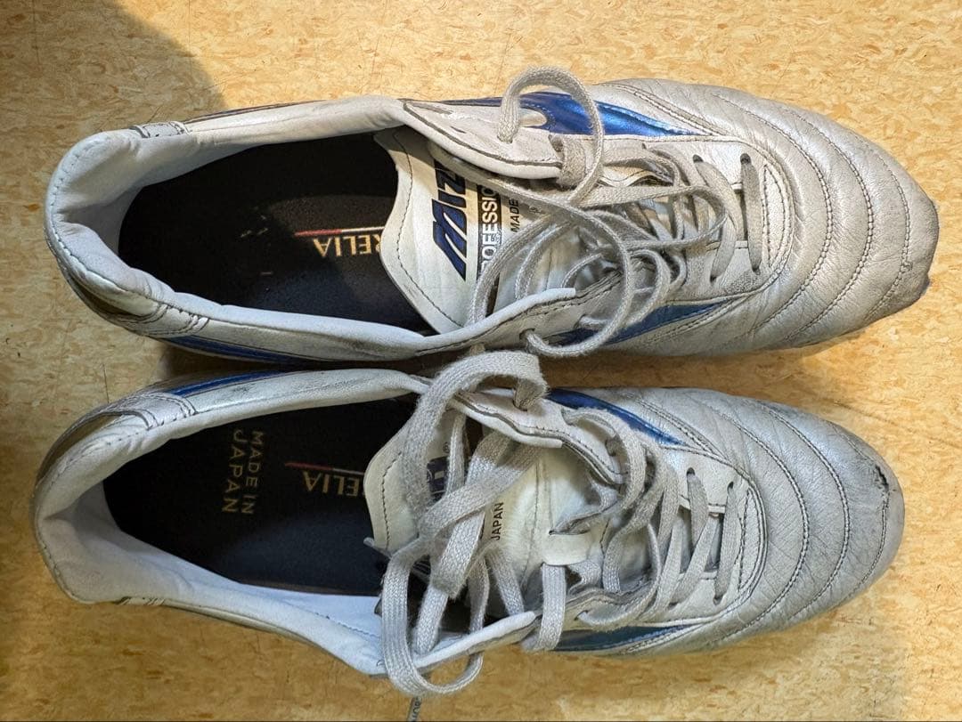 Mizuno Morelia サッカーシューズ グレー/ブルー