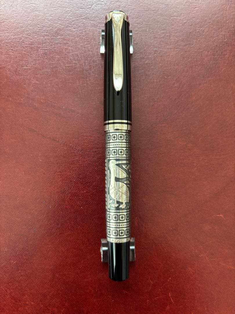新品★ペリカンM710シルバートレド★Pelikan Toledo ブラック