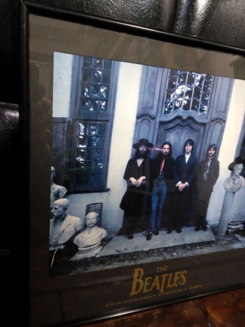 ８０年代　フォトフレーム　ザ・ビートルズ　ヘイ・ジュード　アップル　公式　希少