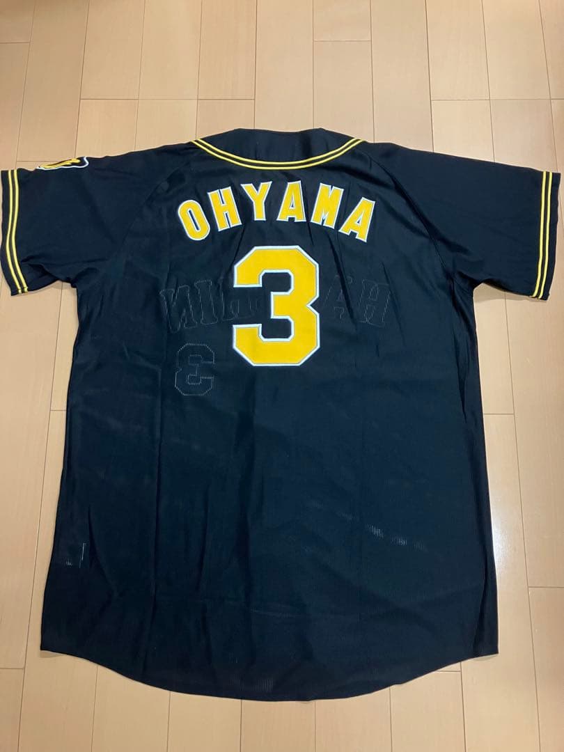 大山悠輔　ユニフォーム　阪神タイガース　当時　復刻　黒　ブラック　レプリカ