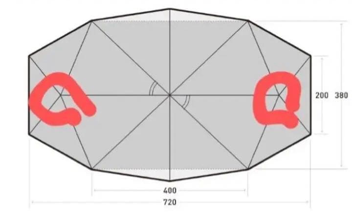 スカイパイロットTC 二股ポール　2セット