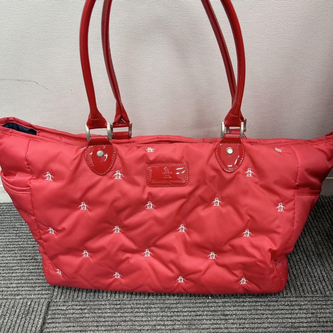 マンシング　3点セット　キャディバッグ　キャスター付　ピンク　バッグ