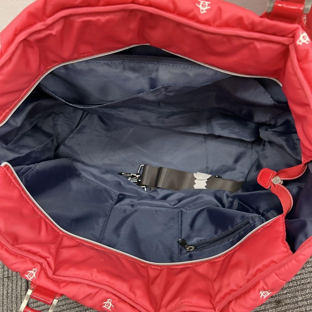 マンシング　3点セット　キャディバッグ　キャスター付　ピンク　バッグ