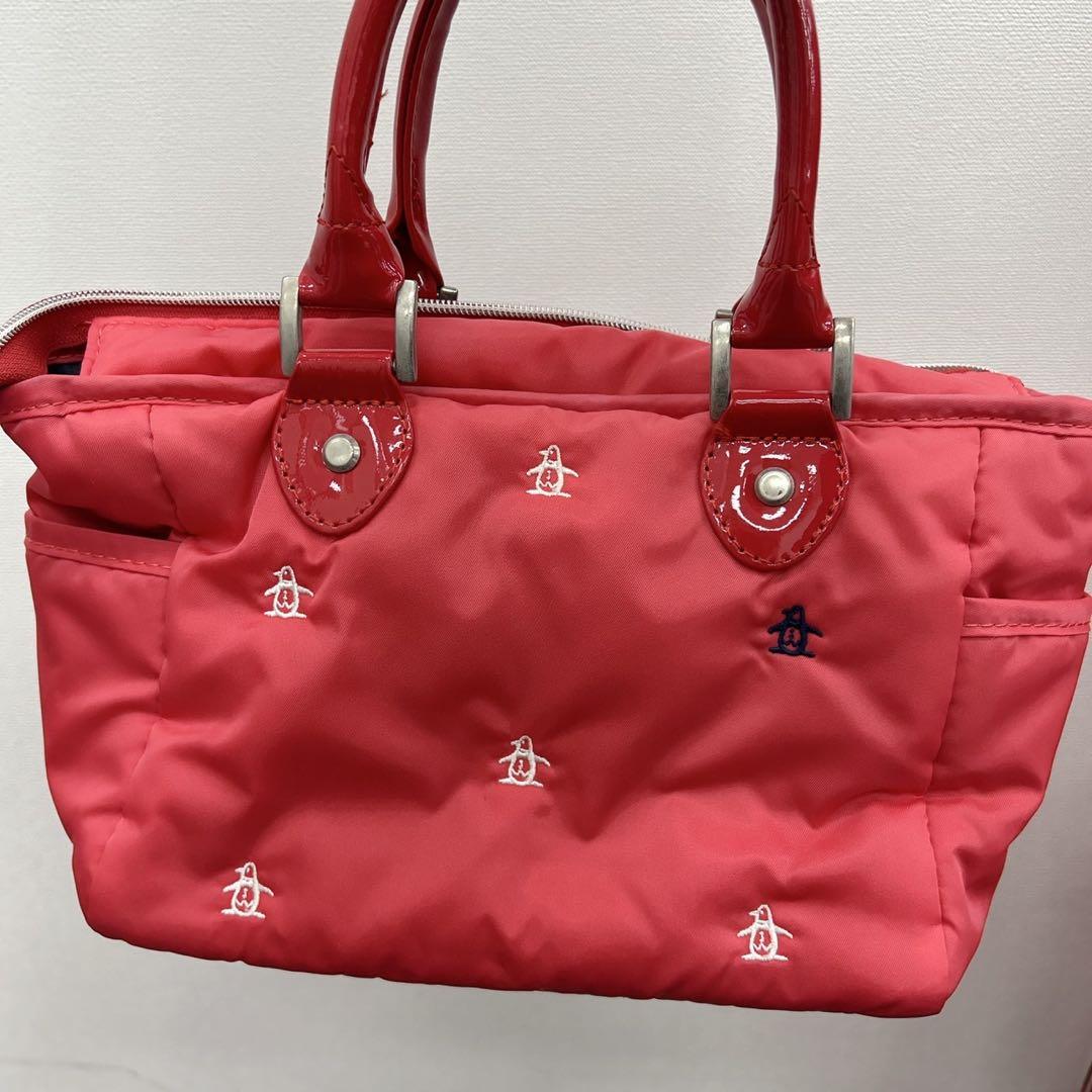 マンシング　3点セット　キャディバッグ　キャスター付　ピンク　バッグ