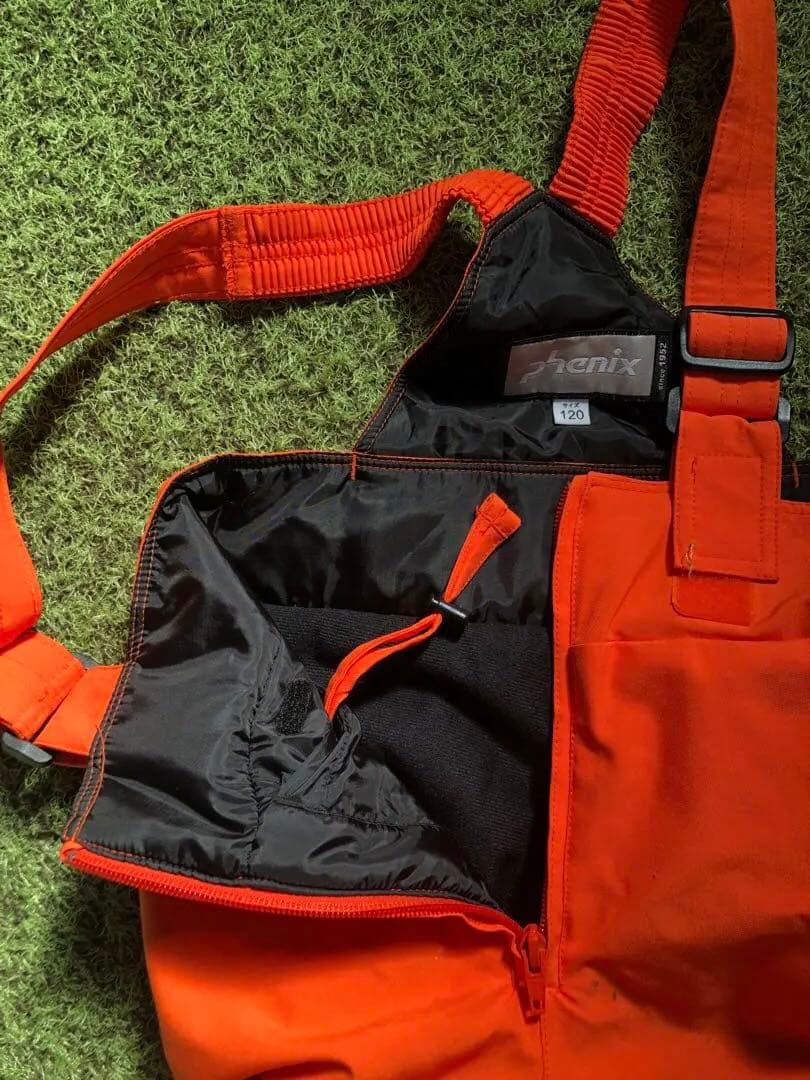 値下げ【雪避け付き】フェニックス　子ども用スキーウェア上下セット