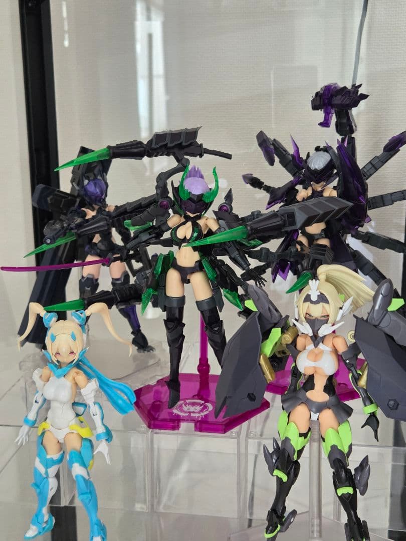 美少女プラモデル 組み立て済 5体