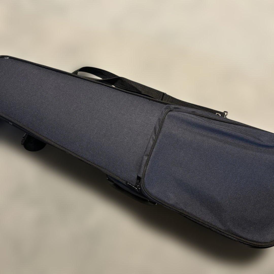 バイオリン本体 3/4 茶色 肩当て付き