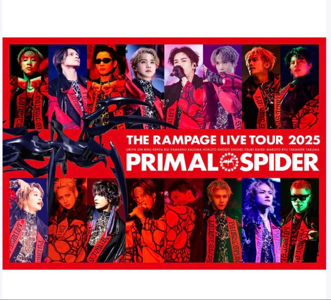 ミュージシャン THE RAMPAGE LIVE TOUR 2025 PRIMAL SPIDER