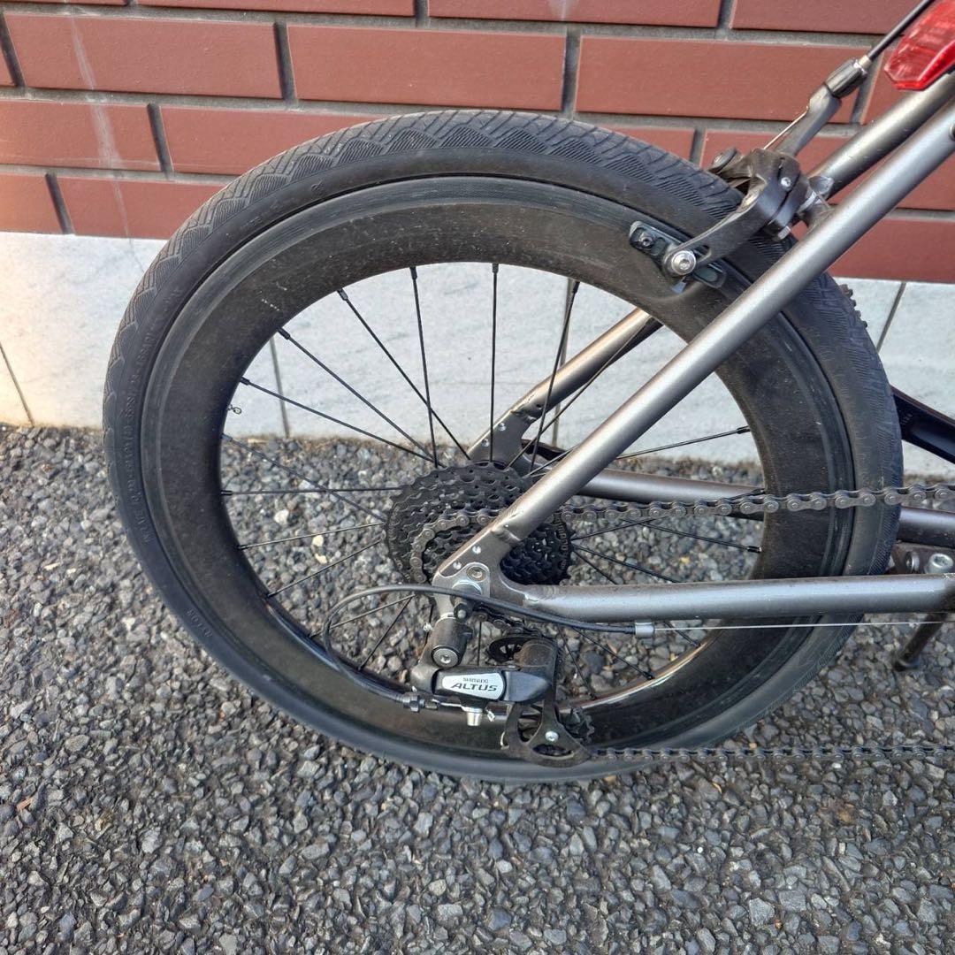 TERN ターン CREST クレスト460サイズ カーボンホイール装着