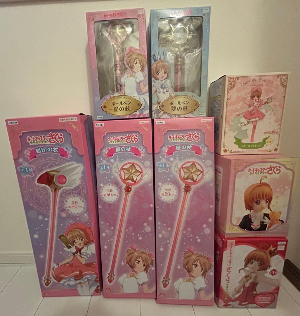 カードキャプターさくら　杖　フィギュア　ボールペン　まとめ売り