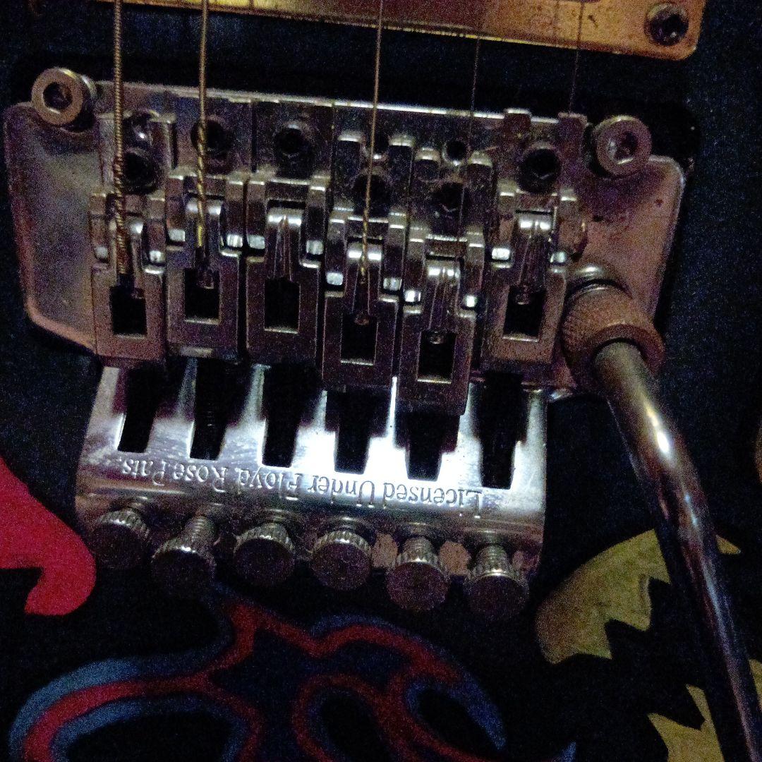 Faster エレキギター カラフルデザイン