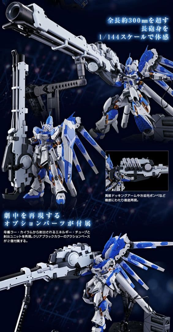 ＲＧ 1/144 Hi-νガンダム ハイパー・メガ・バズーカ・ランチャー他